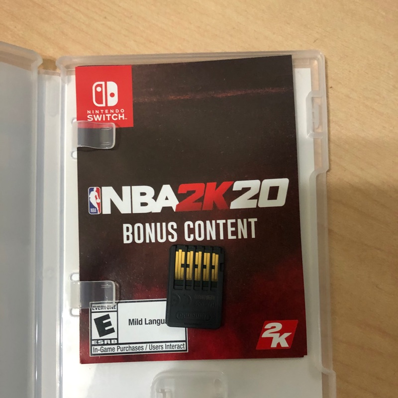 Switch NBA 2K20 二手