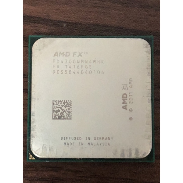 AMD FX-4300 四核心 3.8GHZ