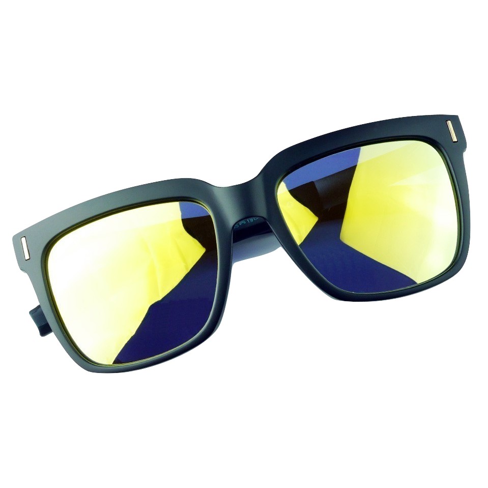 【ToryIvan】D002 RISE 崛起系列偏光太陽眼鏡 中性 大框 方框 電鍍金屬 塗鴉圖騰 引領潮流