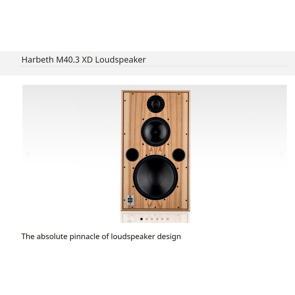 代購服務 2020新款 Harbeth M40.3 XD / M40.2 /40.2 40週年版 音箱 喇叭 可面交