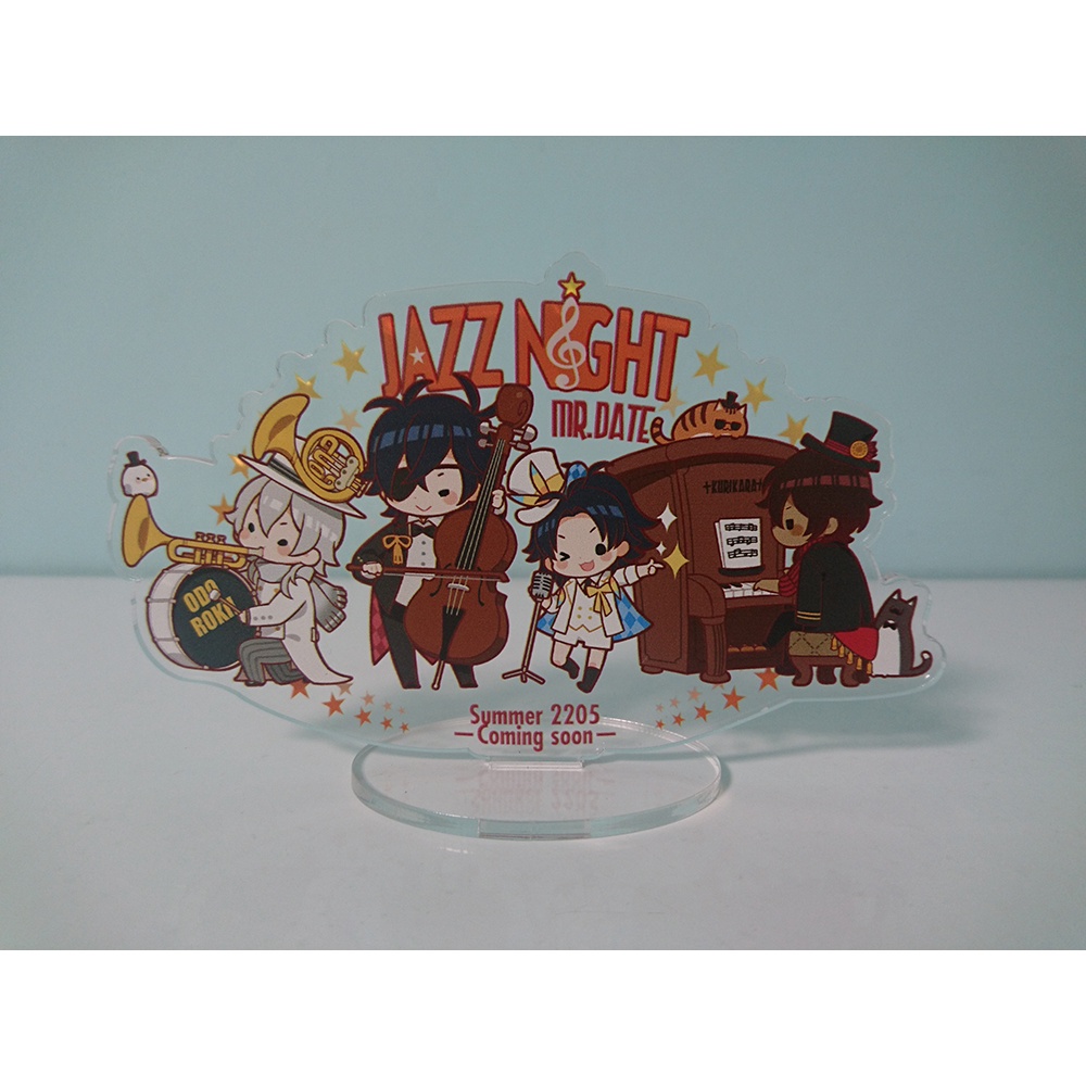 日本 刀劍亂舞 同人 壓克力 擺飾 裝飾 桌飾 伊達組 鶴丸國永 燭台切光忠 大俱利伽羅 太鼓鐘貞宗