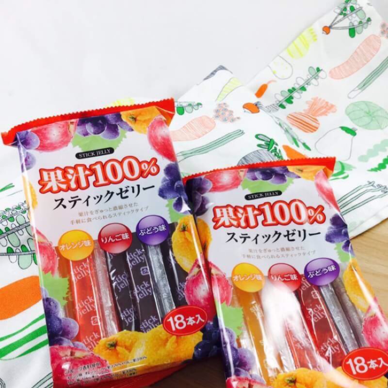 ❤️日本進口 立夢100%新鮮水果果凍條