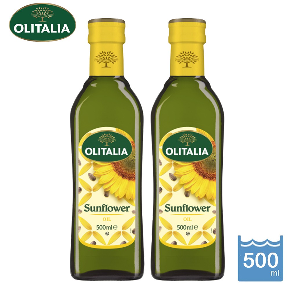 Olitalia奧利塔 葵花油500cc 2入免運超商限下一組 蝦皮購物