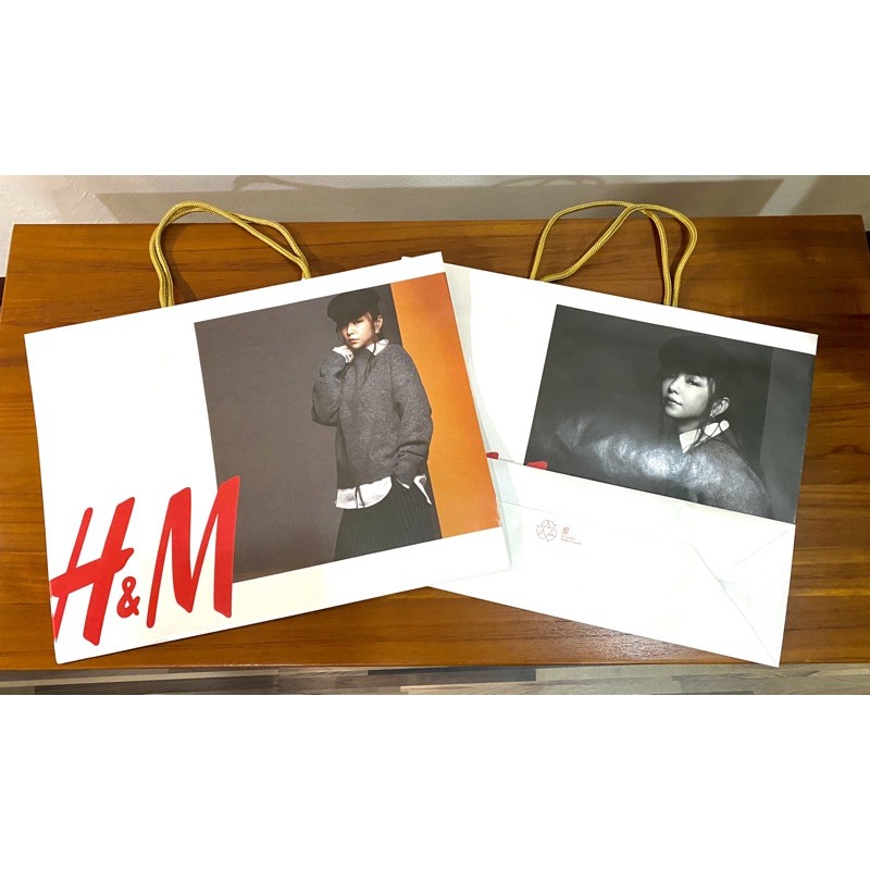 (全新）安室奈美惠 H&amp;M聯名限量紙袋