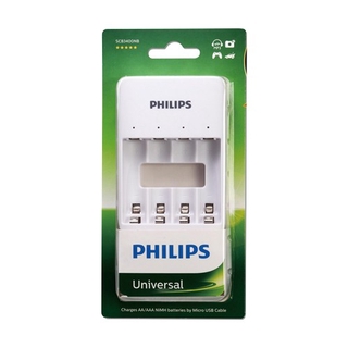 飛利浦 USB 鎳氫充電電池4槽 綠風潮