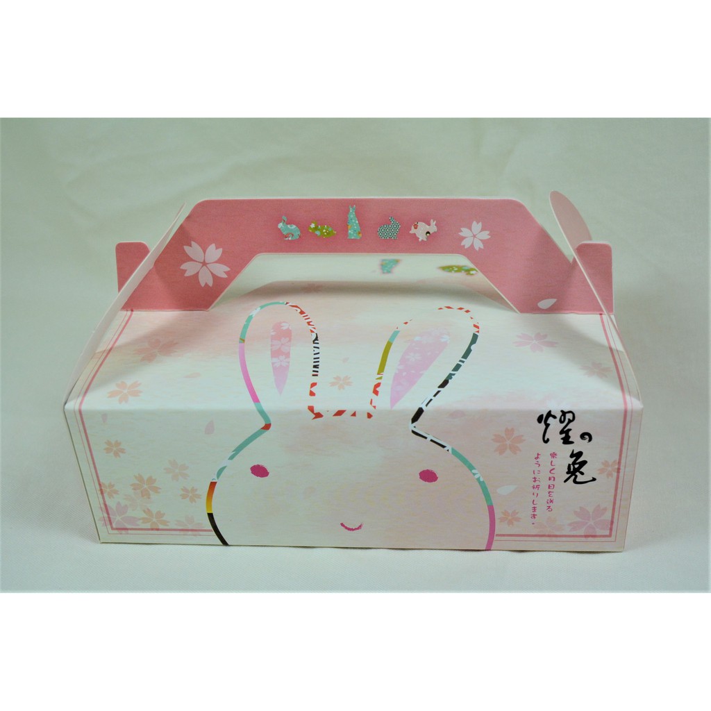 蛋黃酥禮盒包裝6入 耀之兔 (含底襯+上蓋)5盒一組