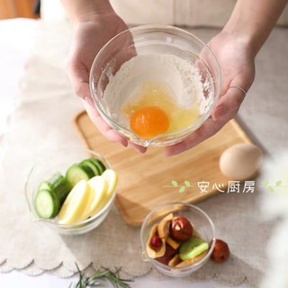 ~熱銷~新款日本製造進口哈里歐HARIO耐熱玻璃碗料理碗打蛋盆V型帶刻度四件套