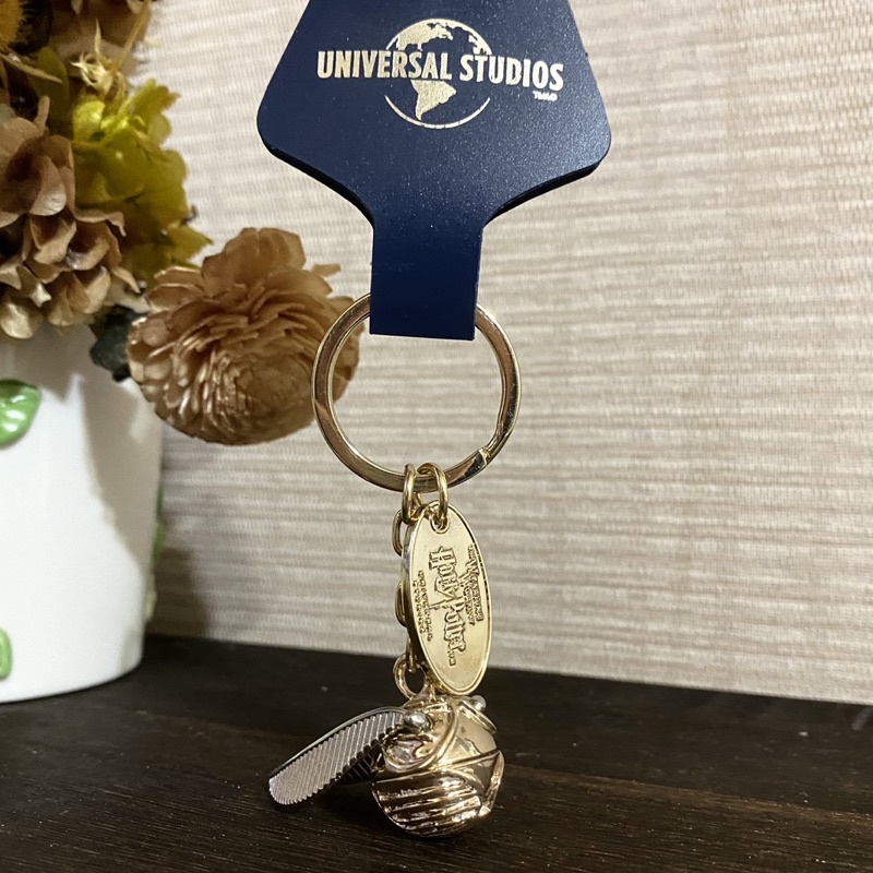 現貨❤️日本大阪環球影城USJ環球Harry Potter 哈利波特 霍格華茲 魁地奇 金探子 金屬 鑰匙圈 吊飾 掛飾