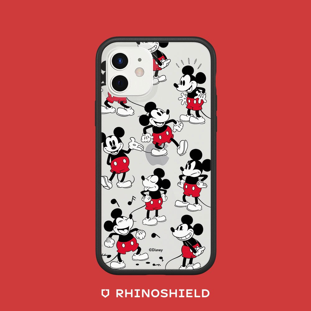 犀牛盾 適用於iPhone Mod NX邊框背蓋手機殼∣迪士尼-米奇系列/Sticker-米奇的常態