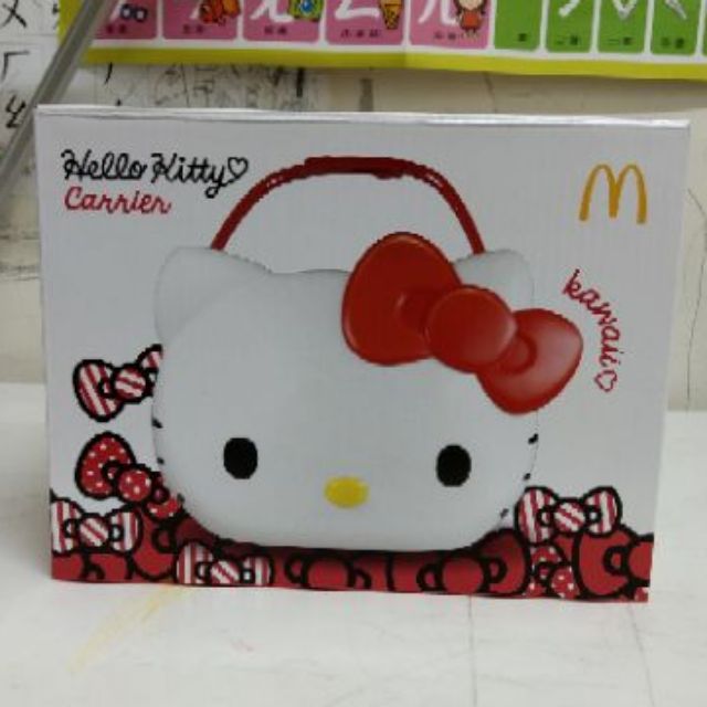 正品 全新 麥當勞 Hello Kitty 置物籃 餐籃 置物盒
