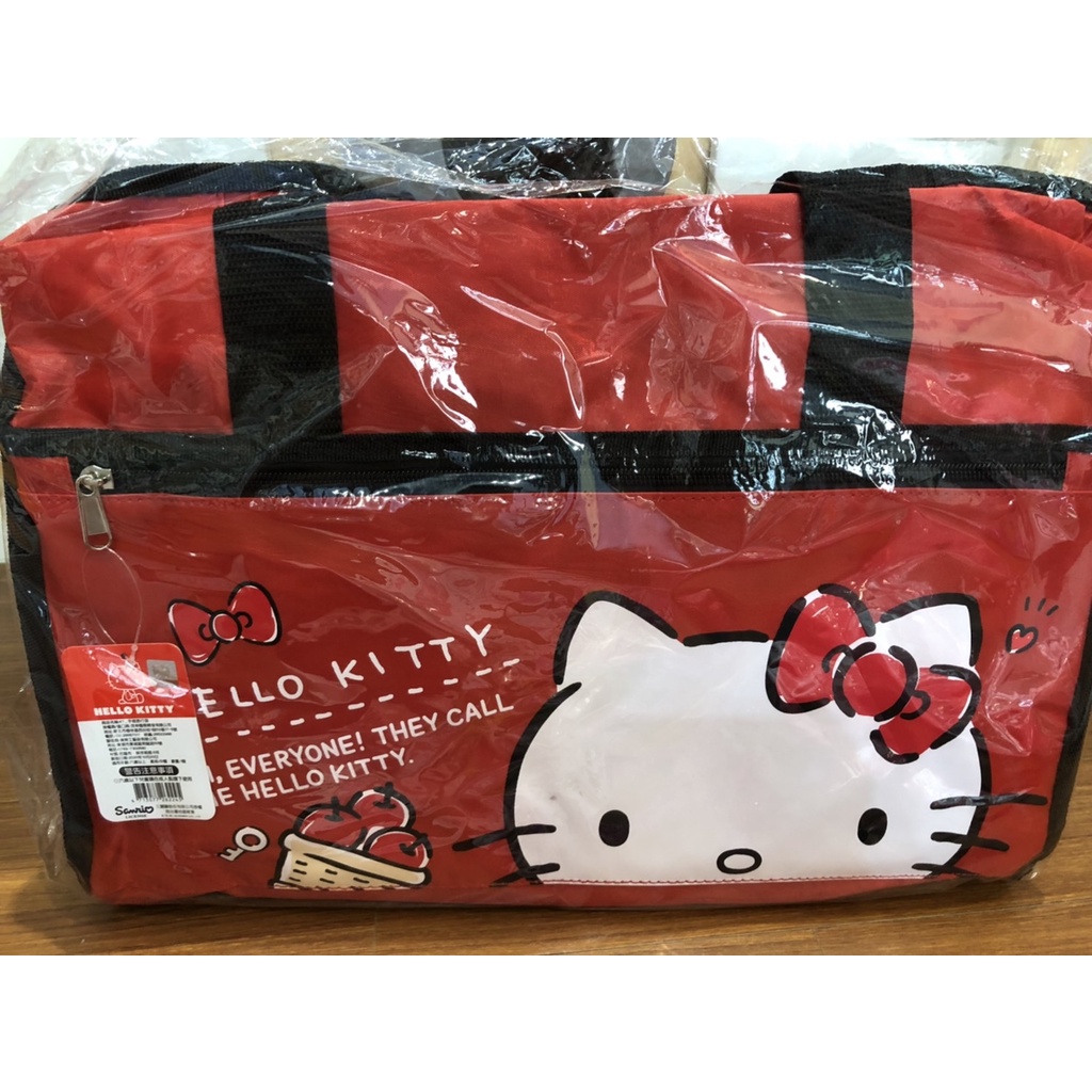 樂媽小鋪 - Hello Kitty休閒旅行袋