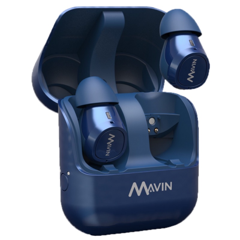 Mavin Air-X 真無線藍牙耳機、QCC3026、TWS+、超長續航、連線穩定、通話清晰（近全新）