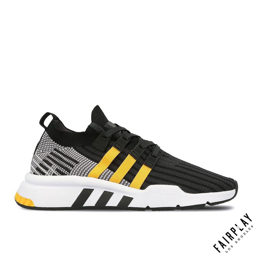 Adidas EQT Support MID ADV 黑 男鞋 低筒 編織 輕量 運動鞋 慢跑鞋 CQ2999