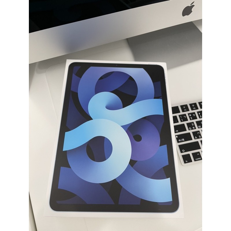 【Apple 蘋果】2020 iPad Air 4 平板電腦(10.9吋/WiFi/256G) 天藍色