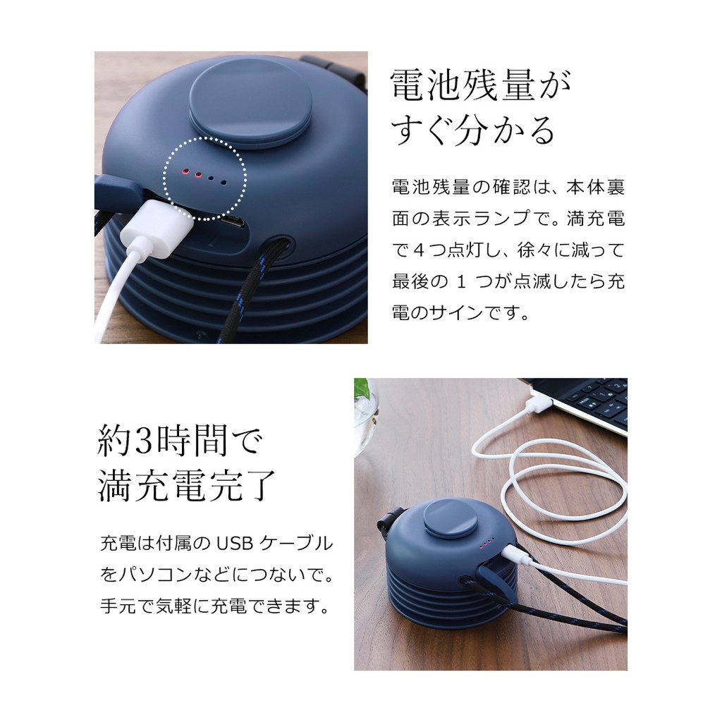 Fos 日本bruno 頸掛式風扇迷你攜帶usb充電輕量時尚夏天消暑逛街通勤熱銷2020新款 蝦皮購物
