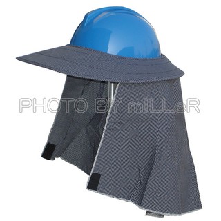 【含稅-可統編】遮陽帽(不含工程帽) 有圍巾 無圍巾 可用於工程安全帽上 減少陽光照射面積