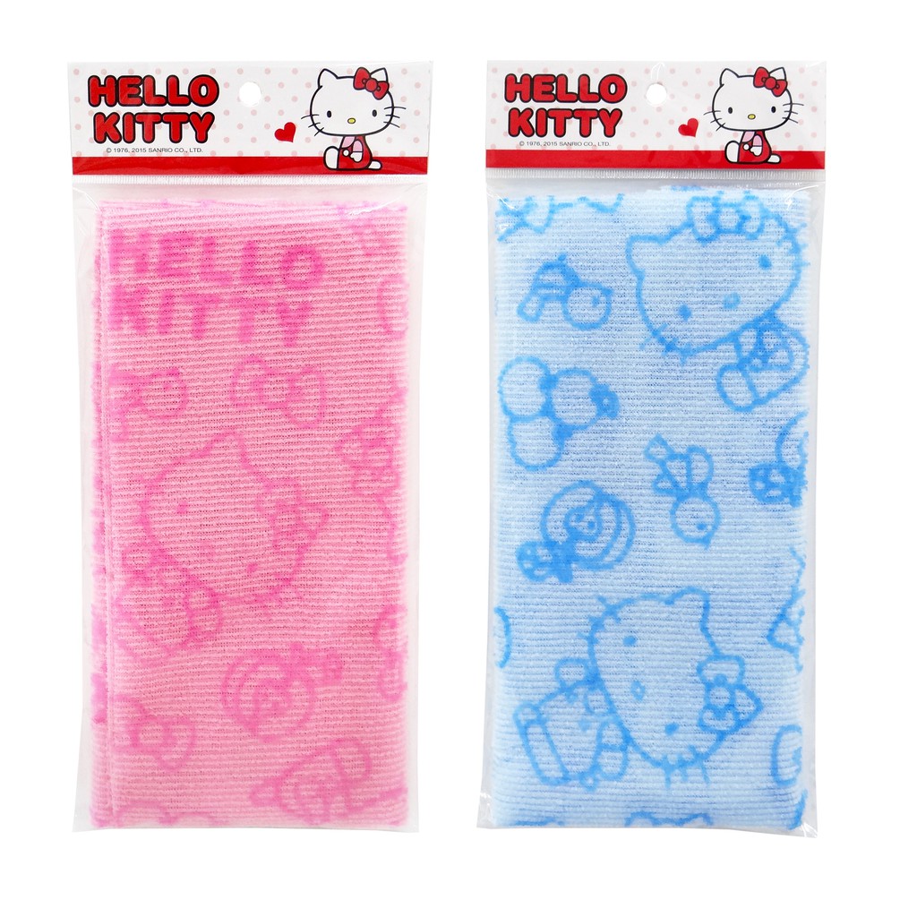 【Sanrio三麗鷗】Hello Kitty 沐浴巾-共2色 30.5x90CM 台灣製