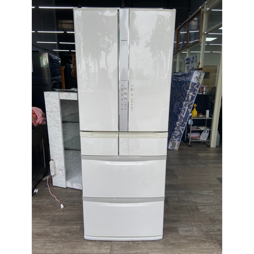 吉田二手傢俱❤HITACHI日立475L六門變頻冰箱 日本製造 家用冰箱 家庭冰箱