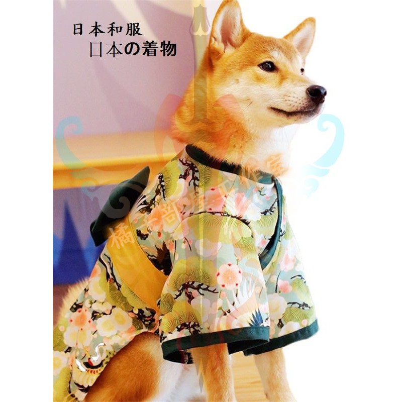 橘子部屋 日式和服柴犬寵物衣服 狗狗衣服犬衣服貓衣服日本和服日式和服日式浴衣毛小孩衣服中型犬春裝秋裝冬裝 蝦皮購物