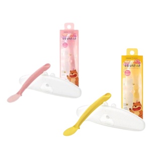 [Glass Lock Baby] 雙硅膠溫度感知勺 嬰兒餐具 幼兒餐具 寶寶餐具 寶寶餐具組