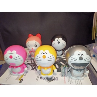 臺灣現貨 絕版逸品 7-11 DORAEMON 多拉A夢 哆啦A夢 小叮噹 哆啦美 竹蜻蜓風扇 滿100就送哆啦筆記本