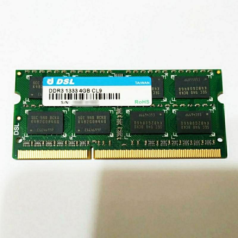 SO DIMM 4G DDR3 1333 DSL(商越科技) 筆電