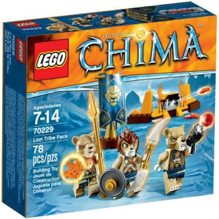 【臺中翔智積木】LEGO 樂高 CHIMA 系列 70229 金獅部落套裝