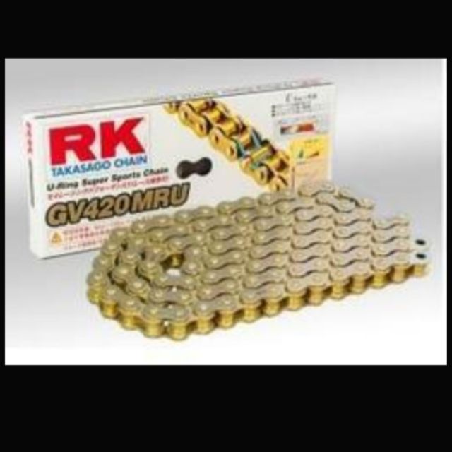 RK GV420MRU-110L 黃金油封鏈條   MSX125