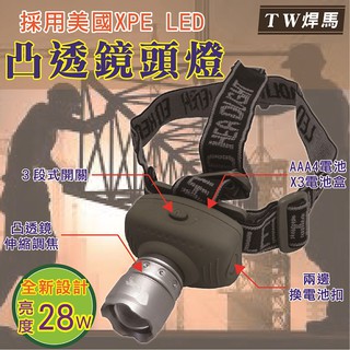 ▲BWW▲TW焊馬 28W XPE LED 凸透鏡頭燈 CY-H5901