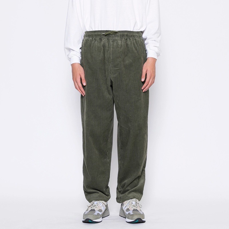 はこぽす対応商品】 TUCK 02 TROUSERS COTTON.CORDUROY tdh