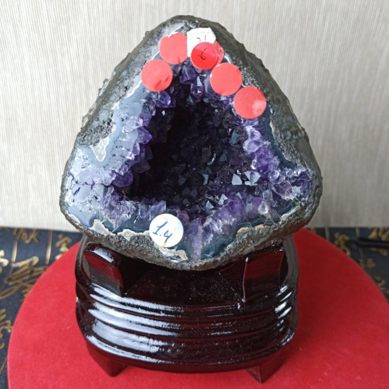 施家椪氣紫晶讚 A 6 Esp 烏拉圭紫水晶洞 恐龍蛋 紫晶洞 水晶擺件 紫水晶 烏拉圭 Esp 蝦皮購物