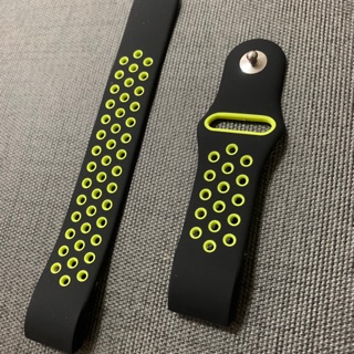 Fitbit Charge 2運動手環錶帶 腕帶 雙色透氣錶帶 TPU 矽膠 透氣孔 洞洞設計腕帶 運動錶帶 替換腕帶