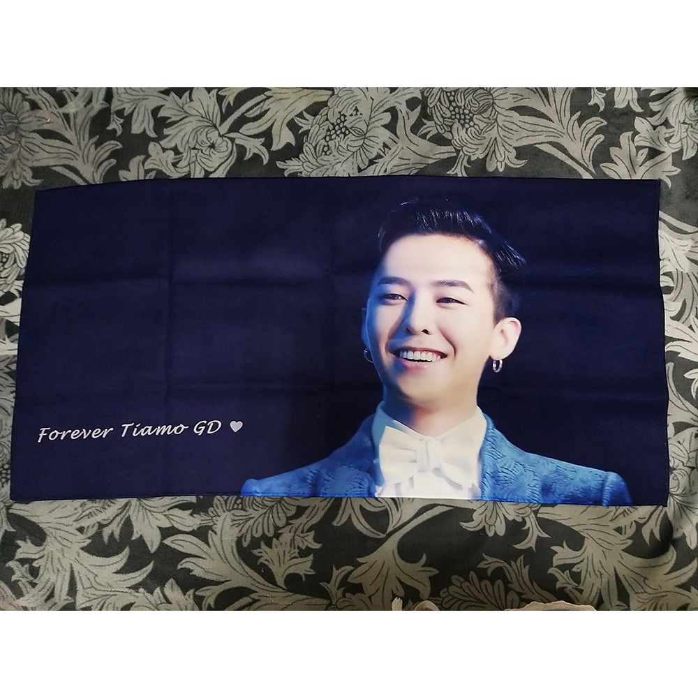 Bigbang Gd G Dragon 權志龍韓站forever Tiamo Gd 手幅毛巾 蝦皮購物