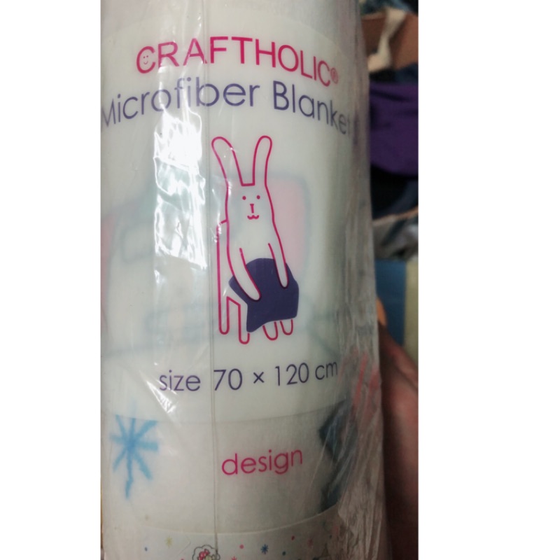 Craftholic microfiber blanket 宇宙人毛毯