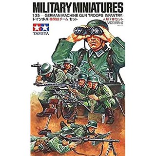 (大鳥叔叔模型) TAMIYA 田宮 35038 1/35 German Machine Gun Troops德軍機槍班