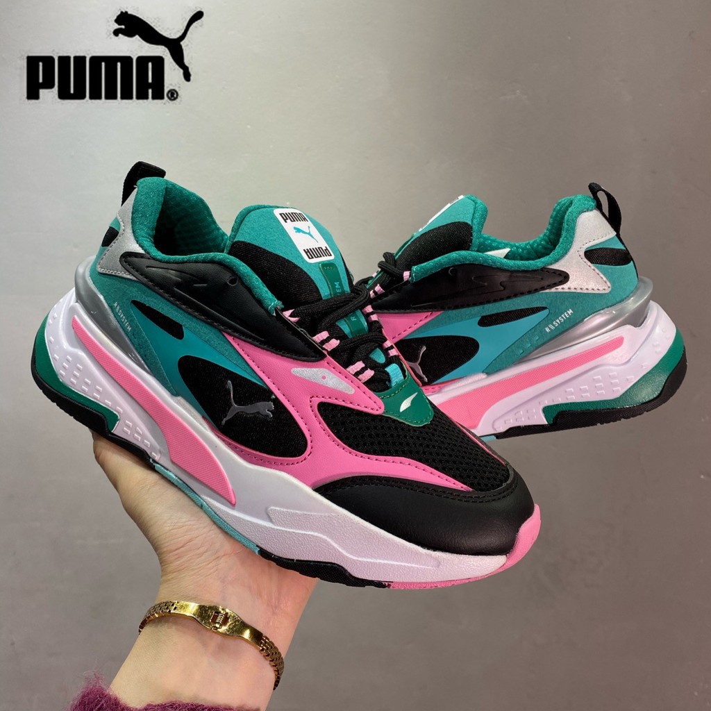 Puma 彪馬 Rise Neon Running System 女鞋 厚底 增高 老爹鞋 慢跑鞋 蔡依林同款