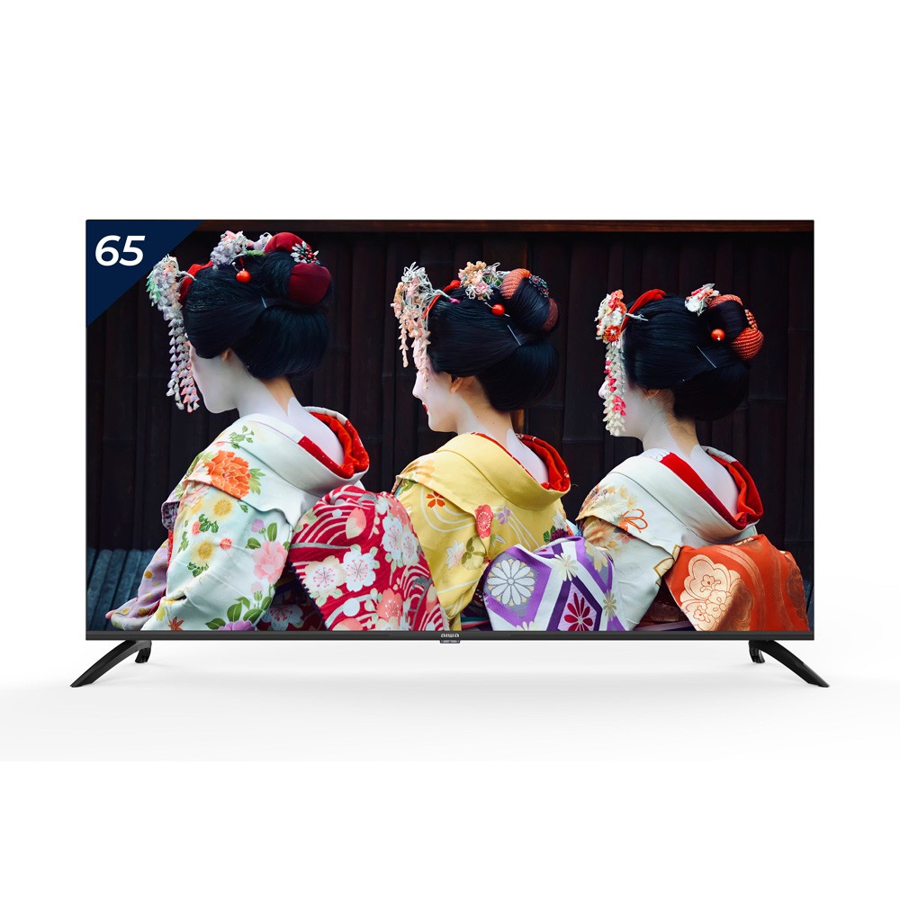 AIWA日本愛華65吋 4K HDR LED Google TV多媒體液晶顯示器ZS-AG7H65UHD 大型配送