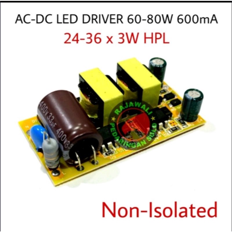 24-36x3w HPL 600MA 非隔離 LED 驅動器