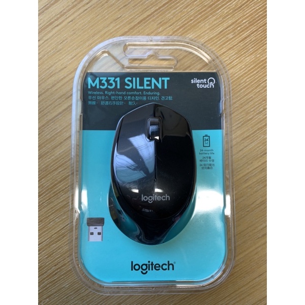 ［現貨］Logitech 羅技 M331 SILENT 無線靜音滑鼠