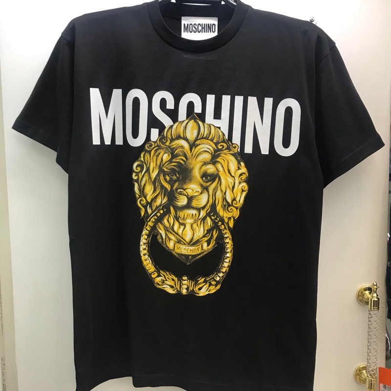［追加到貨］Moschino Couture 新款 獅子頭 圖案 圓領T恤 全新正品