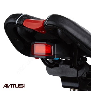 ANTUSI-全新自行車隱藏式警報尾燈 防盜密碼單車燈 USB充電警示燈 防水腳踏車後燈 爆亮COB LED坐墊下座墊燈
