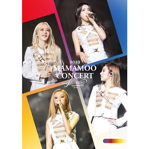 微音樂💃 代購 日版 2019 MAMAMOO CONCERT 4season FW LIVE影像 日本進口版
