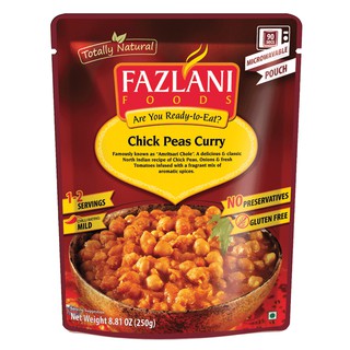 印度 Fazlani 鷹嘴豆咖喱風味即食包 250g