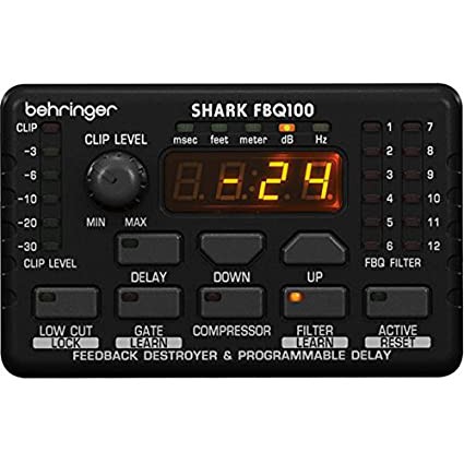 【新麗聲樂器】Behringer FBQ100 迴授抑制器 等化器 EQ