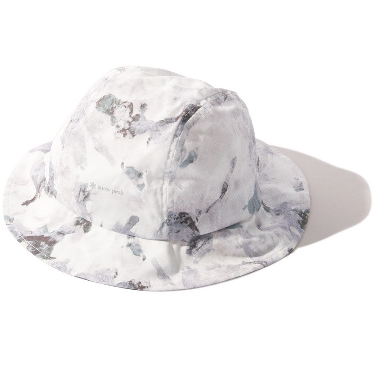 Snow Peak Printed Quick Dry Hat 印花速乾漁夫帽 灰色 AC-22SU017GY