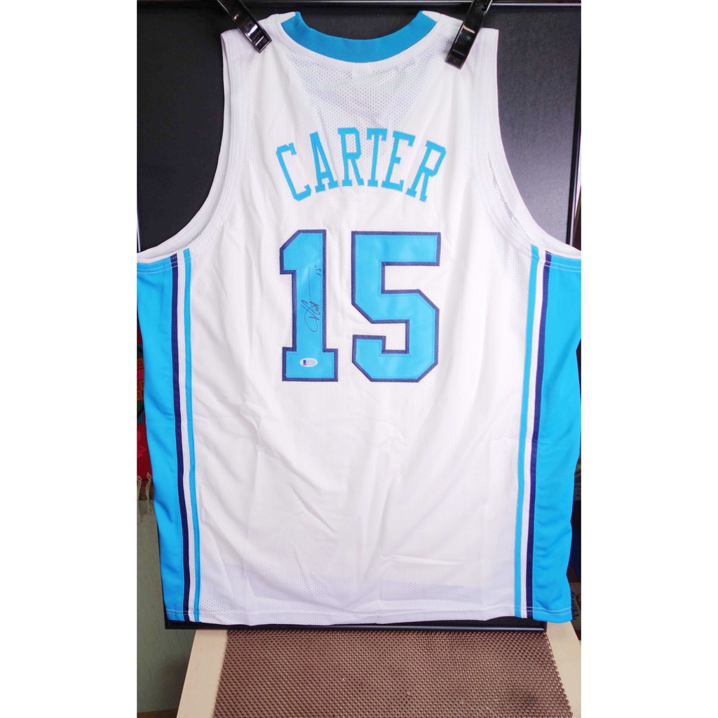 NBA 半人半神Vince Carter 卡特簽名球衣附認證卡 非KOBE JORDAN CURRY