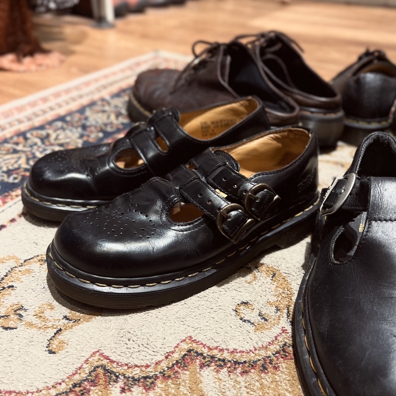 △ᴍᴄᴛ△ 英格蘭製造 老Dr.Martens 老馬丁鞋/keen娃娃鞋 復古皮鞋 瑪莉珍鞋