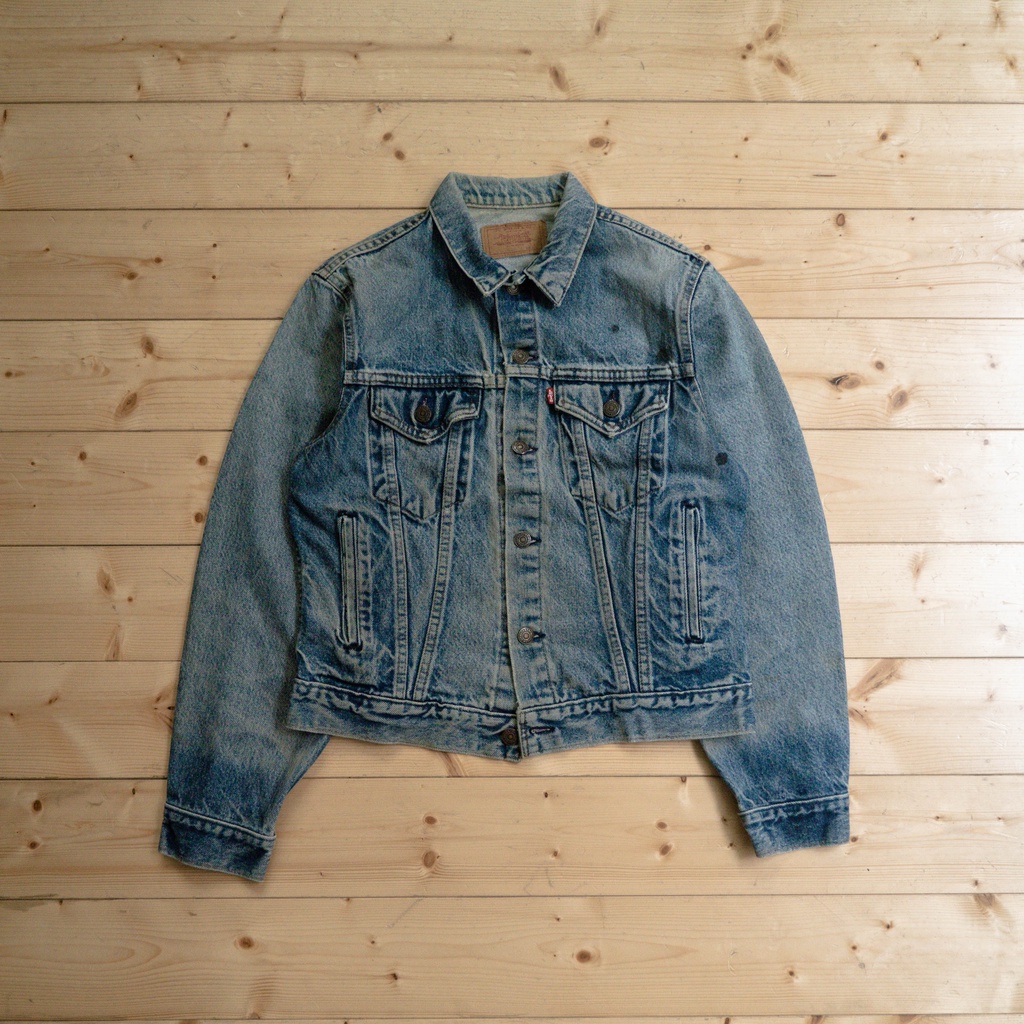 《白木11》🇺🇸 90s vintage Levis denim jacket 美國製 水洗 牛仔 丹寧 外套 夾克