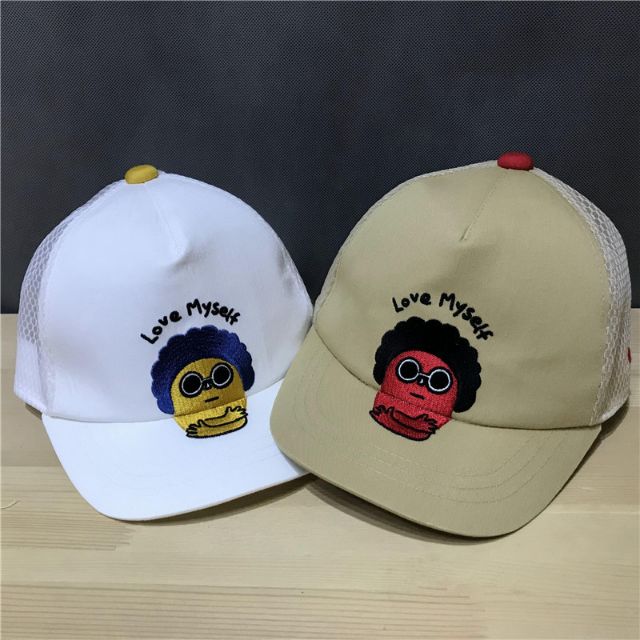 韓國Moimoln🎉夏款/小黑人棒球網帽/HAT