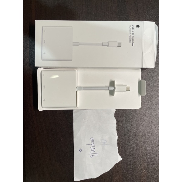 apple USB-C to digital AV轉接器